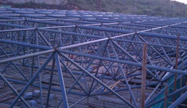 韶山干煤棚网架加工厂