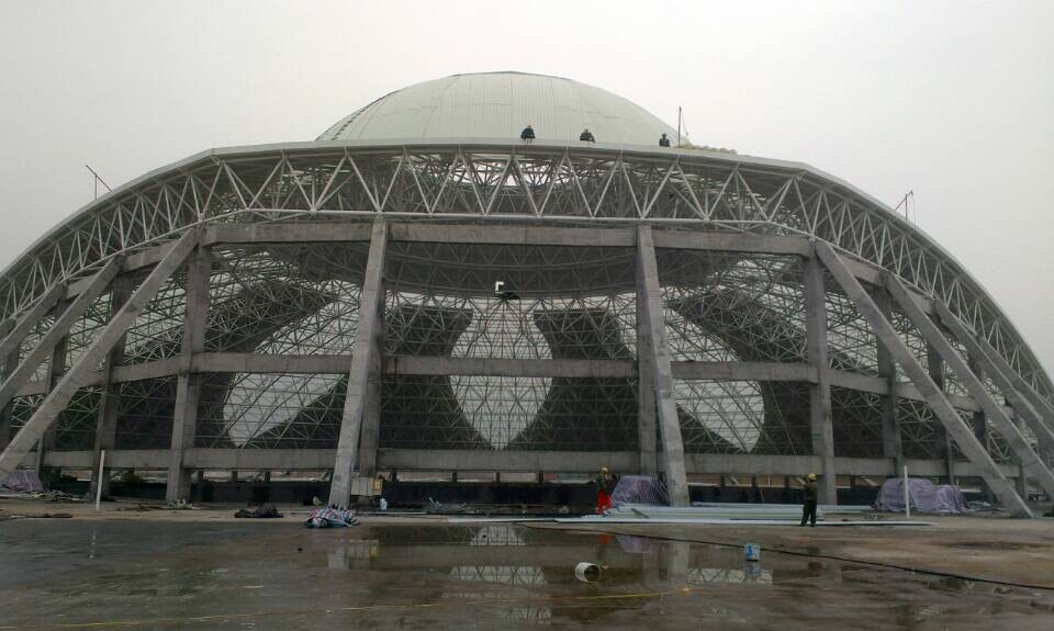 韶山温泉馆网架工程